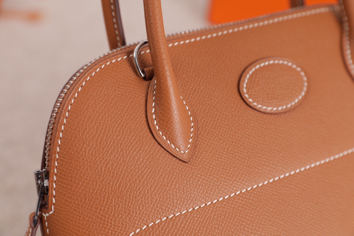 에르메스 볼리드27 골드브라운 은장 앱송